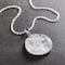 White Quartz Round Faceted Pendant by Bead Landing™